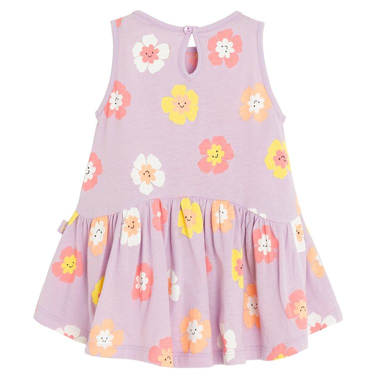 Cool Club, Rochie fara maneci pentru fete, violet
