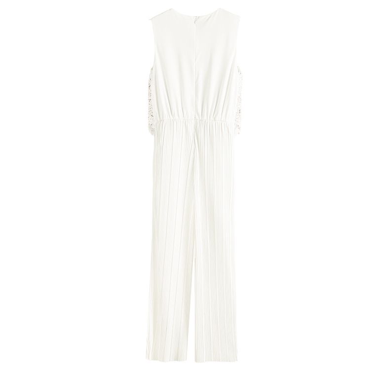 Cool Club, Salopeta pentru fete fara maneci, alb