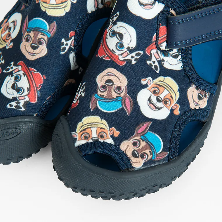 Cool Club, Sandale pentru baieti, albastru, imprimeu Paw Patrol