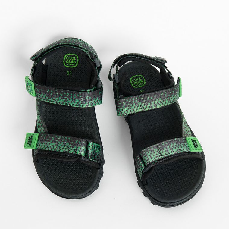Cool Club, Sandale pentru baieti, negru