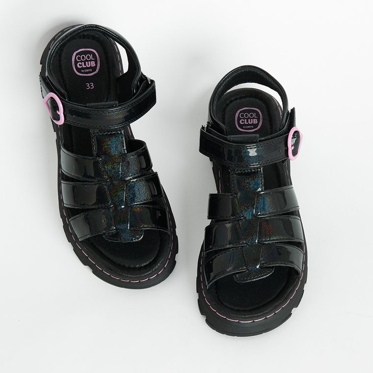 Cool Club, Sandale pentru fete, negru