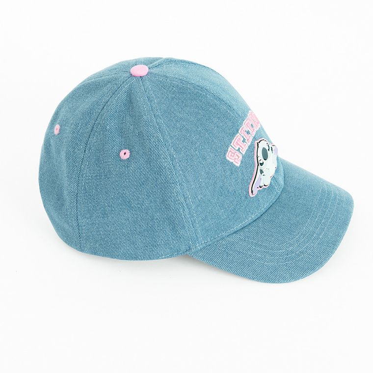 Cool Club, Sapca pentru fete, albastru, imprimeu Lilo si Stitch