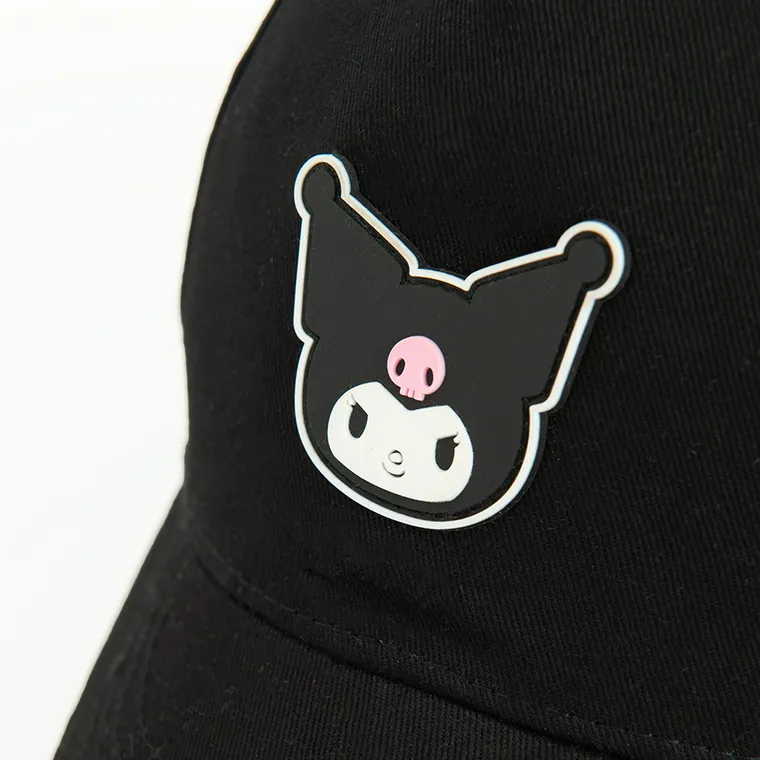 Cool Club, Sapca pentru fete, negru, imprimeu Kuromi