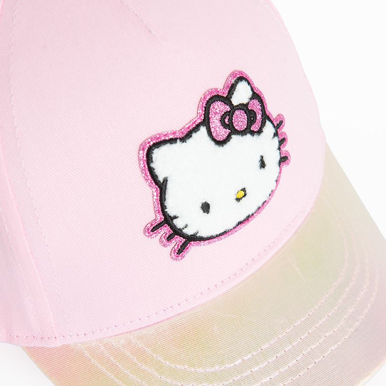 Cool Club, Sapca pentru fete, roz, imprimeu Hello Kitty