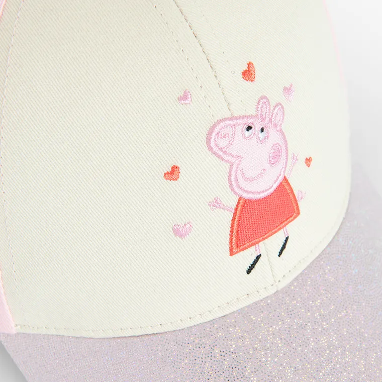 Cool Club, Sapca pentru fete, roz, imprimeu Peppa Pig