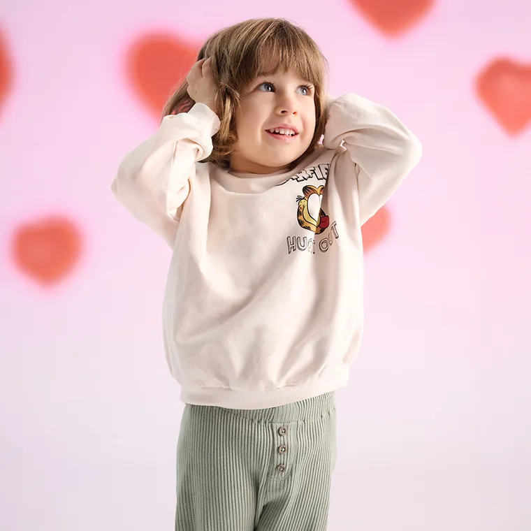 Cool Club, Set pentru baieti, Bluza, Body cu maneca scurta, Colanti, mix, imprimeu Garfield