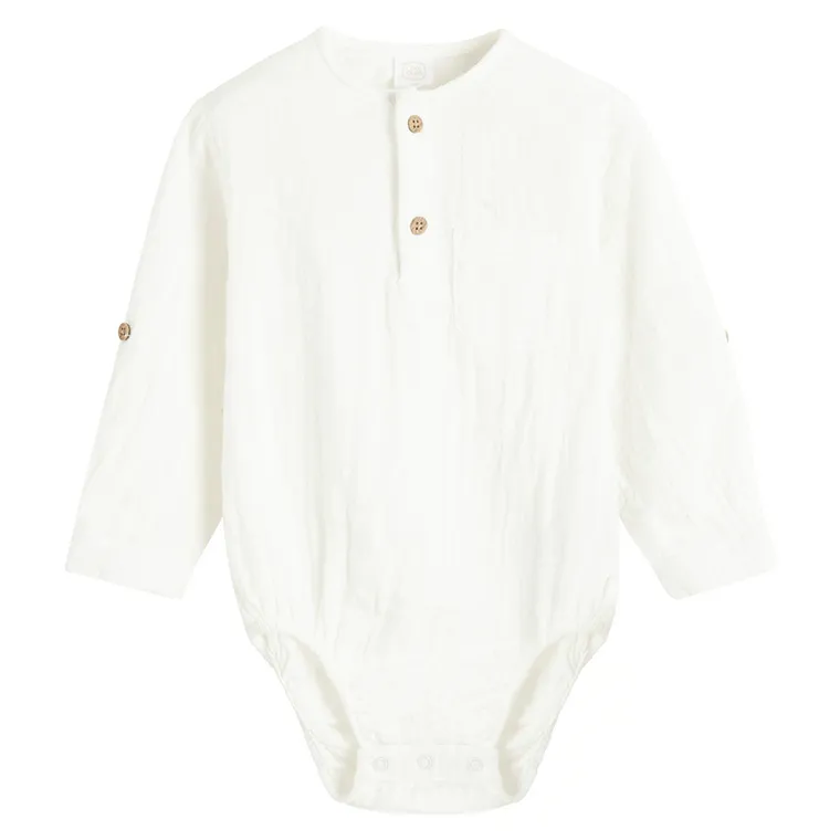 Cool Club, Set pentru baieti, Body cu maneca lunga, muselina, Pantaloni scurti, Bretele, mix