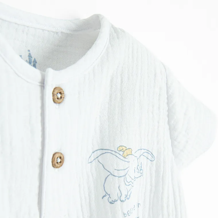 Cool Club, Set pentru baieti, Body cu maneca scurta, Pantaloni scurti, bloomers, mix, imprimeu Dumbo