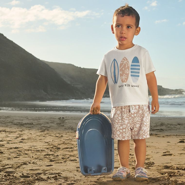 Cool Club, Set pentru baieti, Tricou, Pantaloni scurti, mix