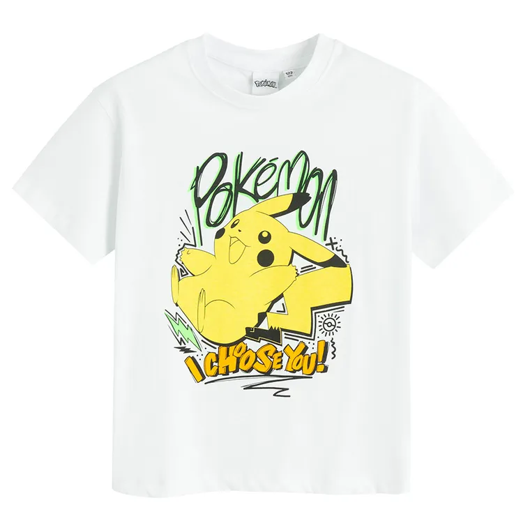 Cool Club, Set pentru baieti, Tricou, Pantaloni scurti, mix, imprimeu Pokemon