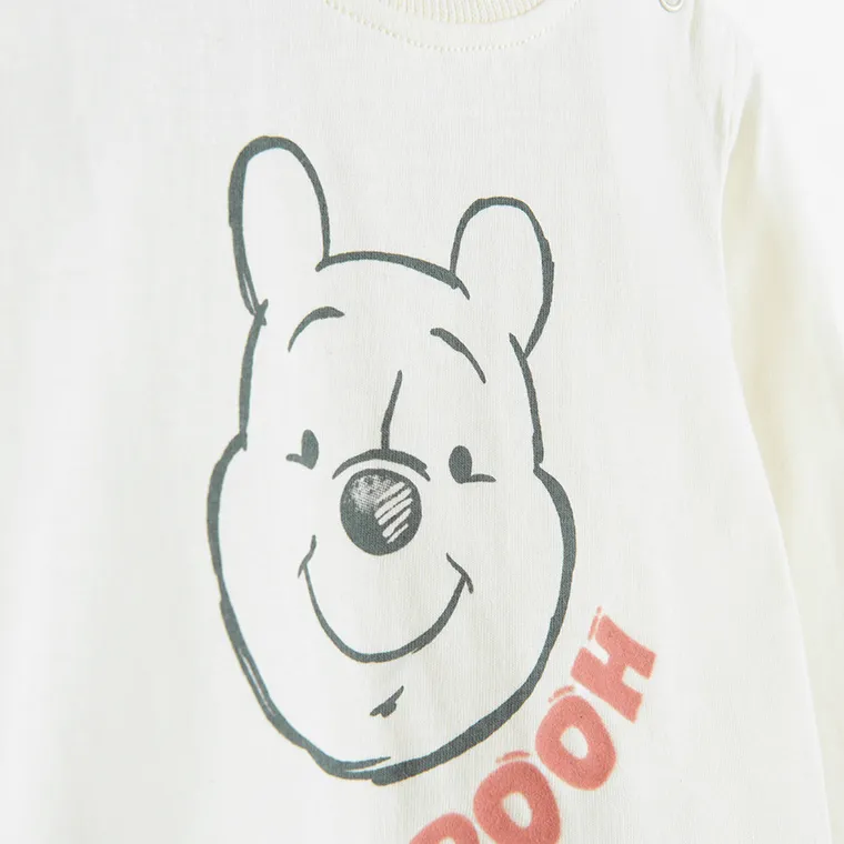 Cool Club, Set pentru baieti, Vesta, Bluza cu maneca lunga, Pantaloni trening, mix, imprimeu Winnie the Pooh
