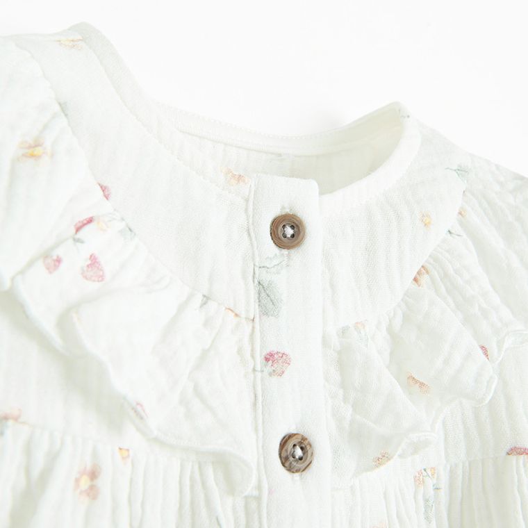 Cool Club, Set pentru fete, Bluza cu maneca lunga, muselina, Colanti, din tricot striat, mix