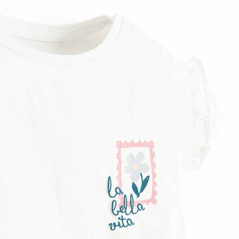 Cool Club, Set pentru fete, Bluza cu maneca scurta, Pantaloni scurti, mix