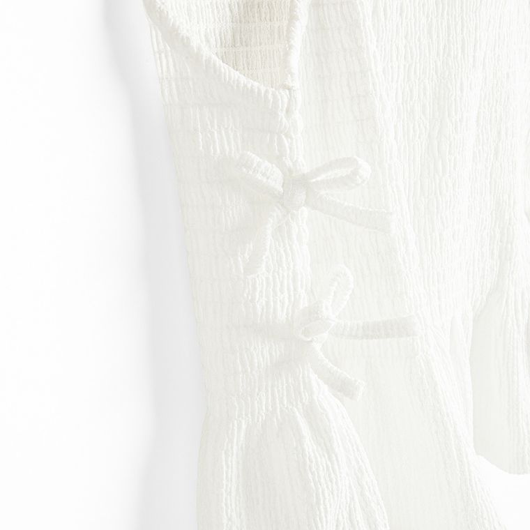 Cool Club, Set pentru fete, Bluza fara maneci, Pantaloni scurti, alb