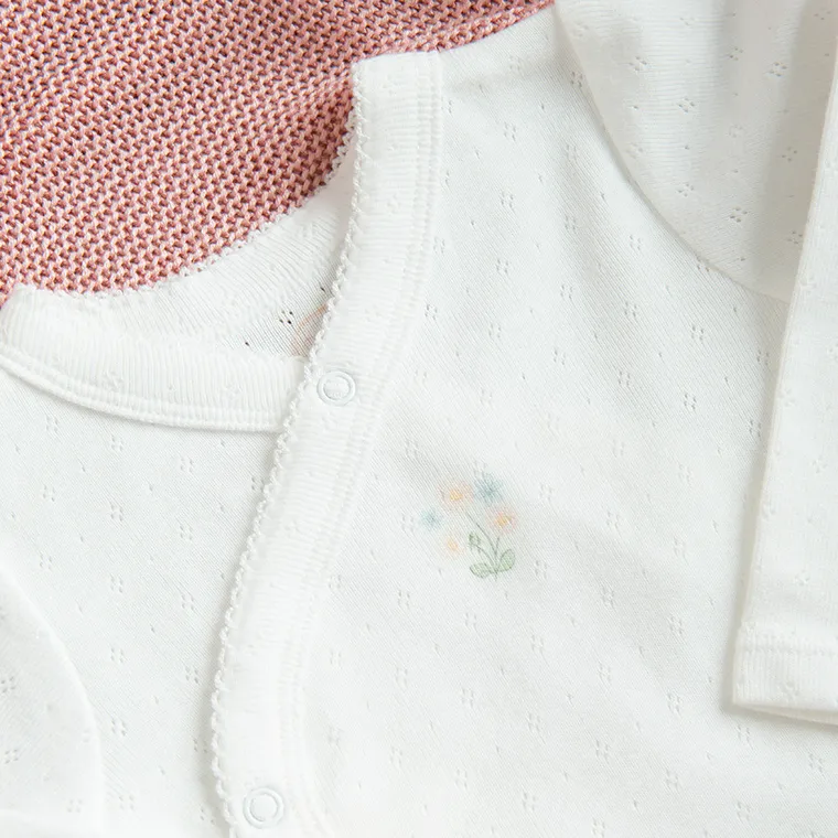 Cool Club, Set pentru fete, Body cu maneca lunga, Colanti, Bentita, mix