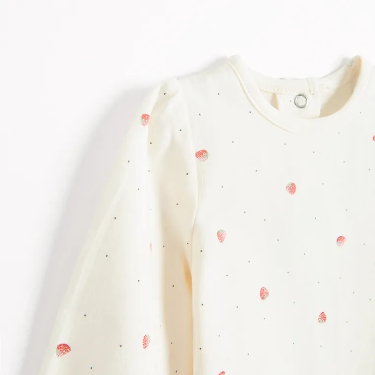 Cool Club, Set pentru fete, Body cu maneca lunga, Salopeta, mix