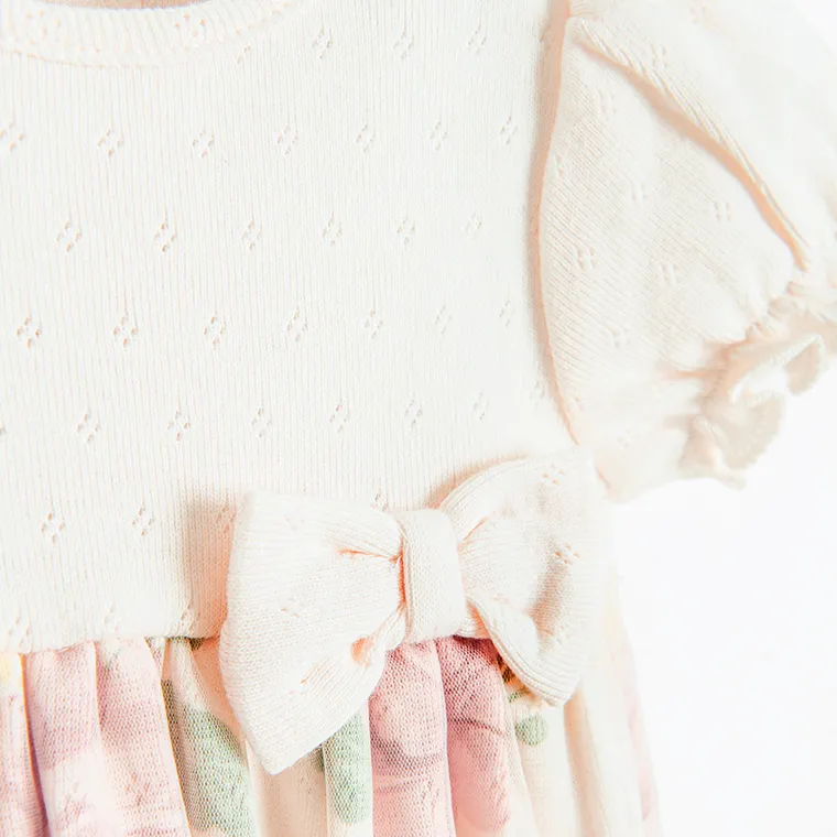 Cool Club, Set pentru fete, Body cu maneca scurta, Bentita, mix