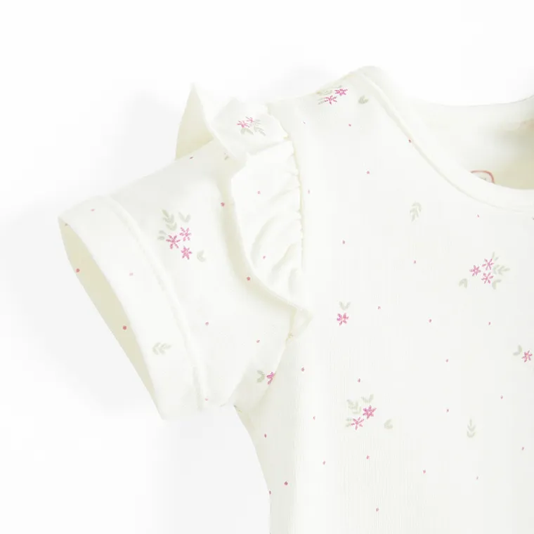 Cool Club, Set pentru fete, Body cu maneca scurta, Pantaloni scurti, muselina, mix