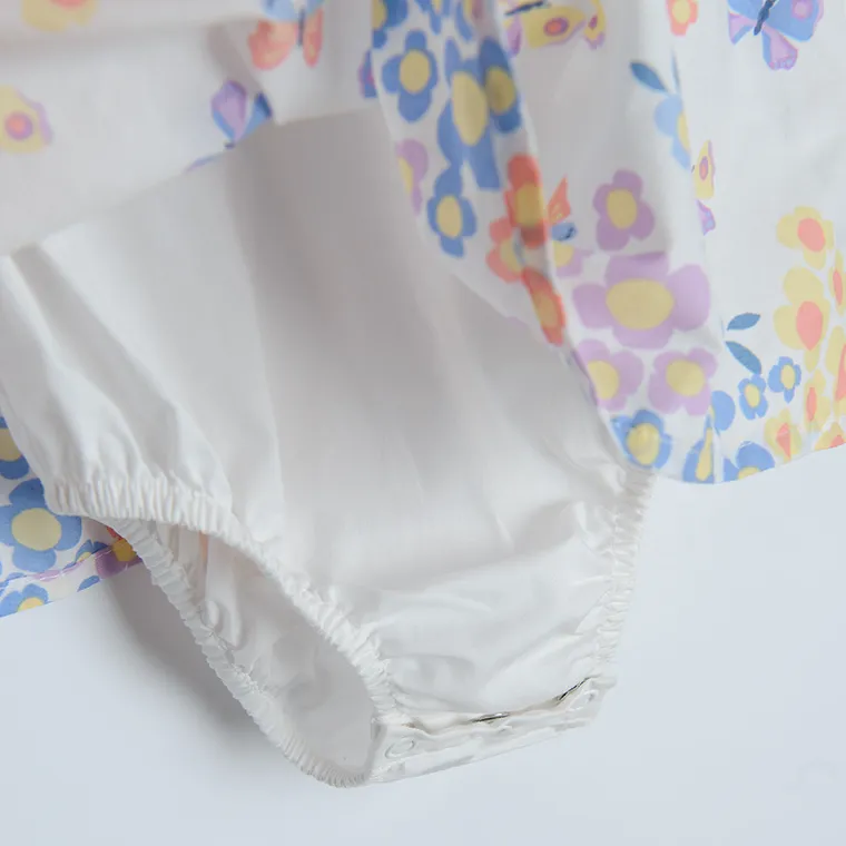 Cool Club, Set pentru fete, Body-rochie cu maneca scurta pentru fete, Bentita, ecru