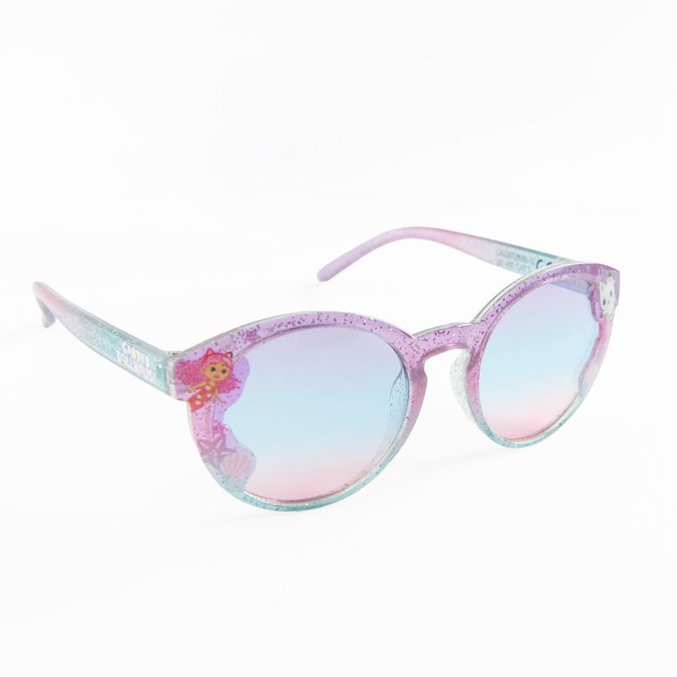 Cool Club, Set pentru fete, Ochelari de soare, Cutie de ochelari, violet, imprimeu Gabby's Dollhouse