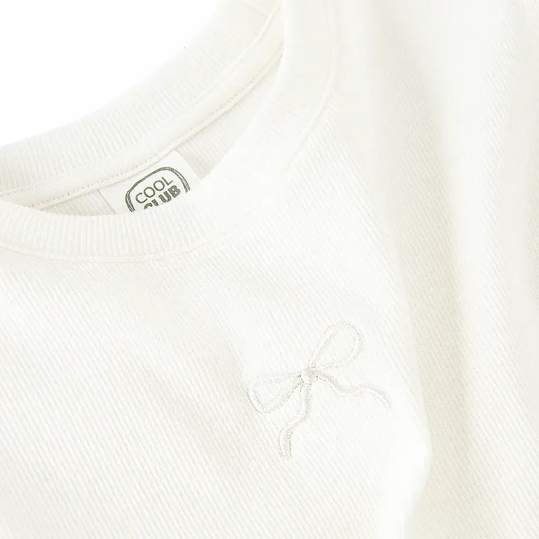 Cool Club, Set pentru fete, Tricou din tricot striat, Pantaloni din textil, mix