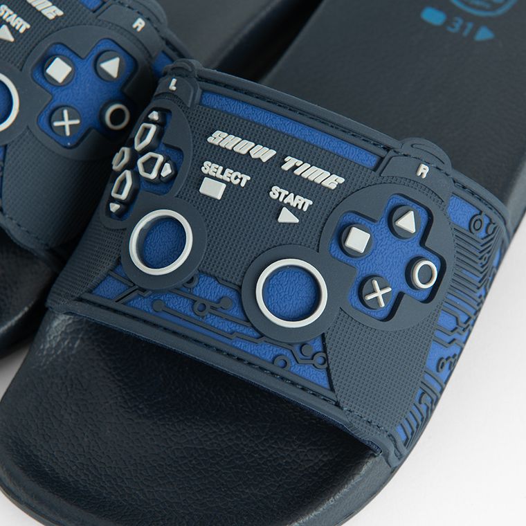 Cool Club, Slapi pentru baieti, bleumarin