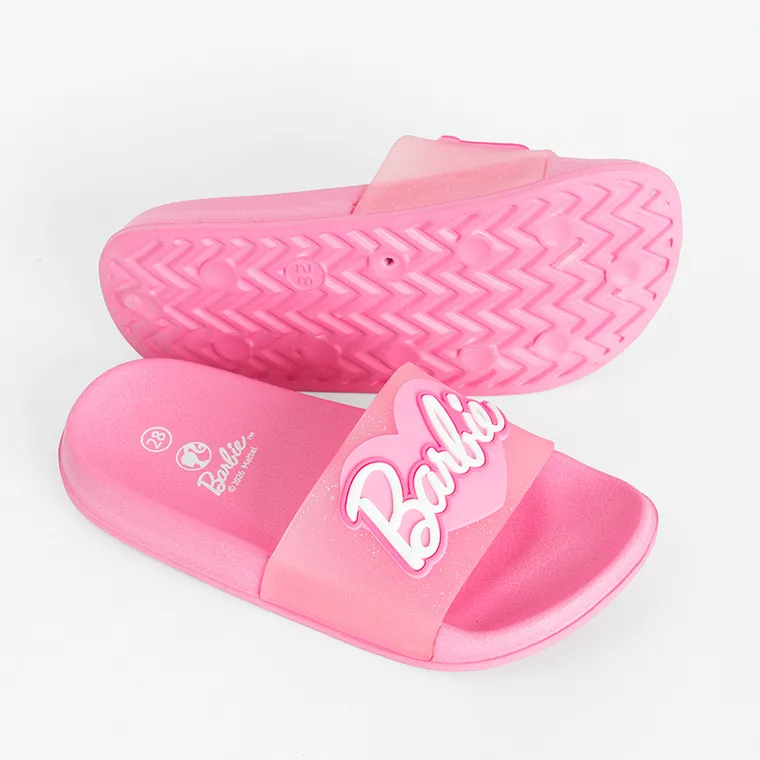 Cool Club, Slapi pentru fete, roz, imprimeu Barbie