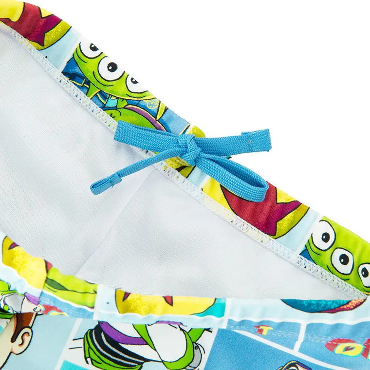 Cool Club, Sorturi de baie pentru baieti, UV 50, albastru, imprimeu Toy Story