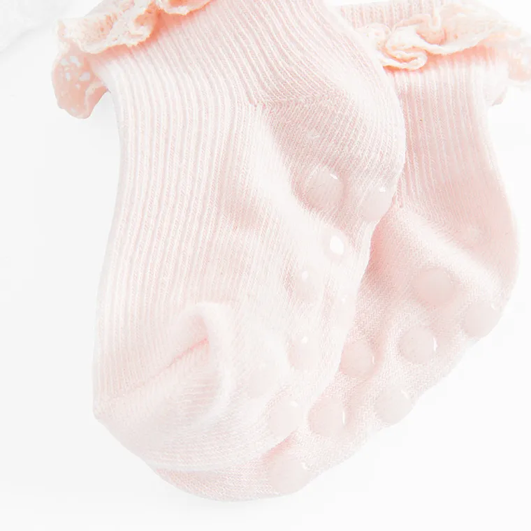 Cool Club, Sosete antiderapante pentru fete, mix, set, 3 buc.