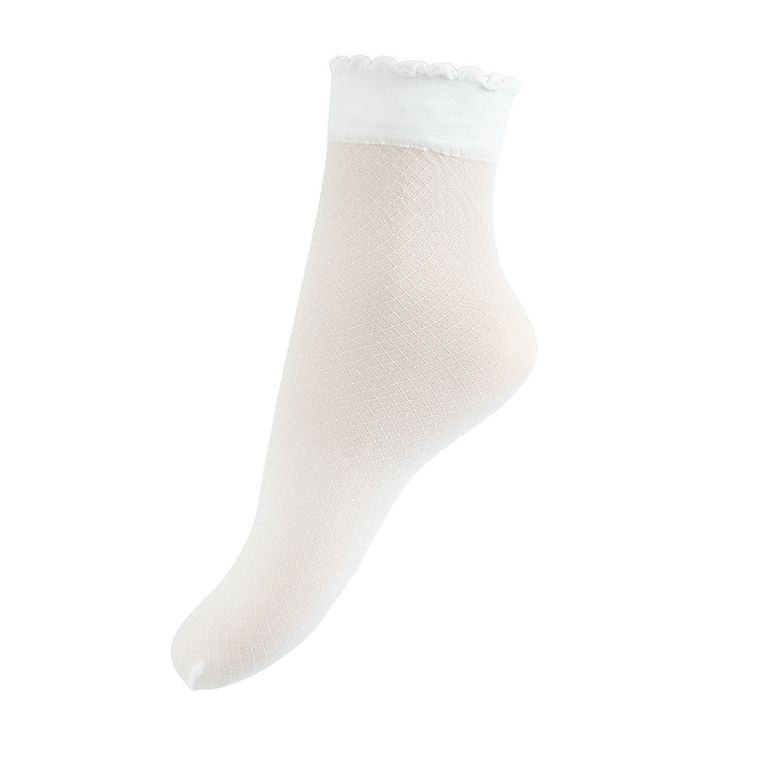 Cool Club, Sosete pentru fete, alb, 20 DEN, set, 2 buc.