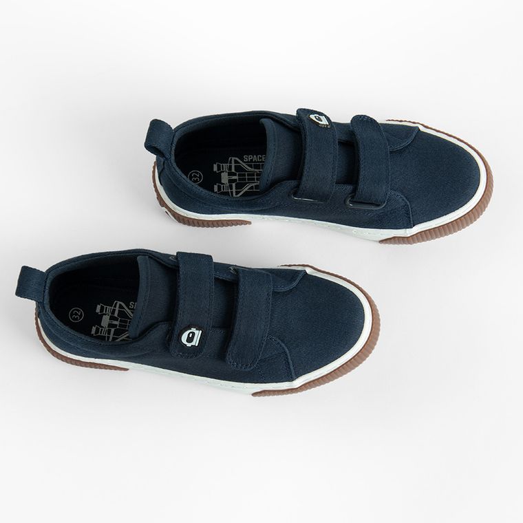 Cool Club, Tenisi pentru baieti, bleumarin, imprimeu NASA