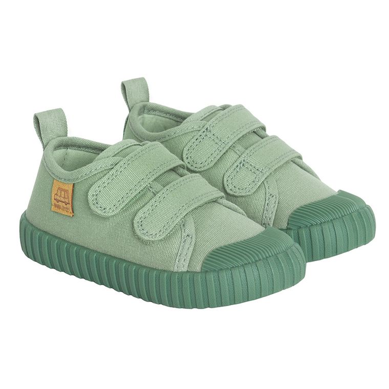 Cool Club, Tenisi pentru bebelusi, verde, talpa Barefoot