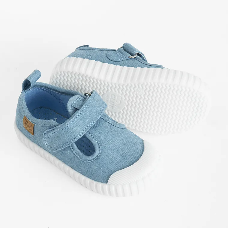 Cool Club, Tenisi pentru copii, albastru, talpa Barefoot