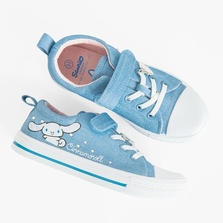 Cool Club, Tenisi pentru fete, albastru, imprimeu Hello Kitty and Friends