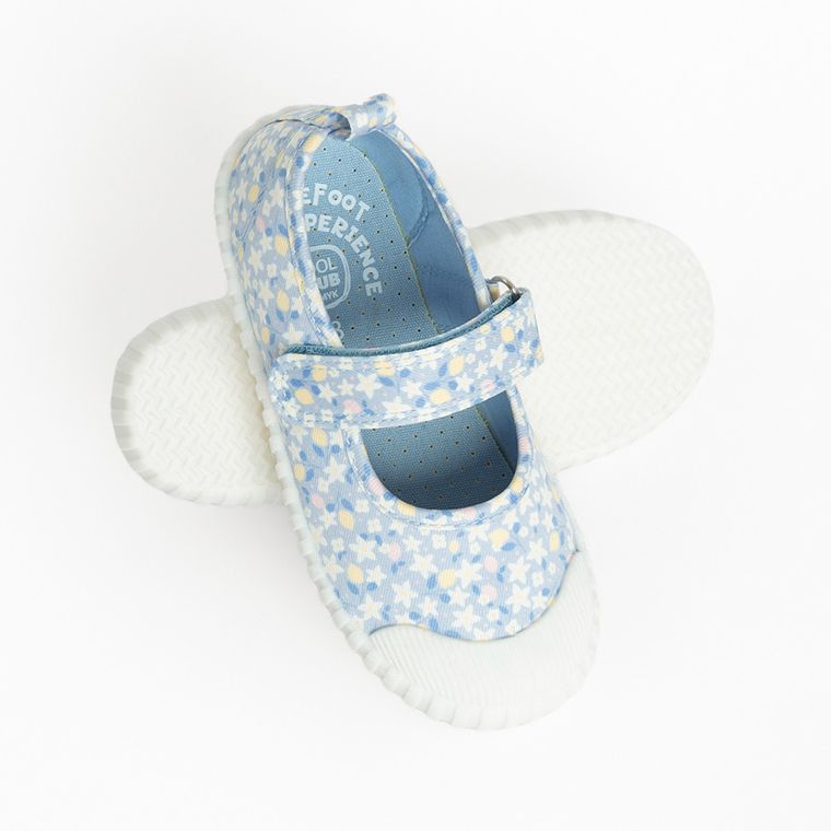 Cool Club, Tenisi pentru fete, albastru, talpa Barefoot