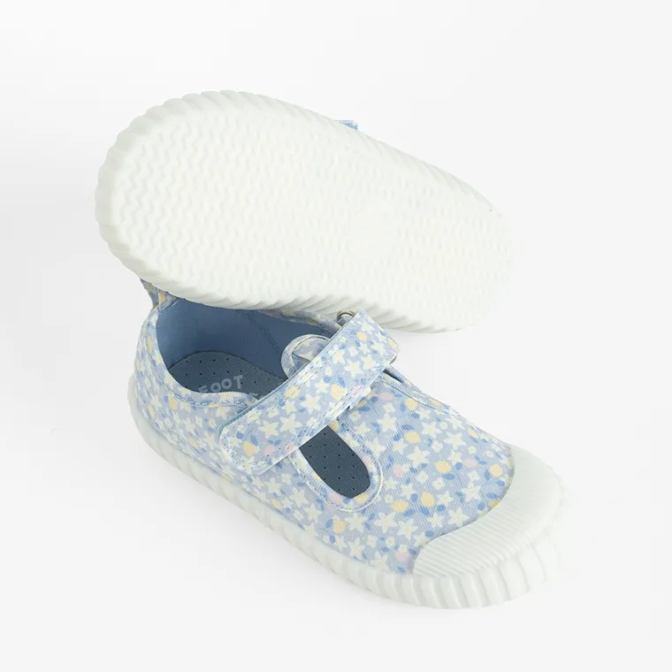 Cool Club, Tenisi pentru fete, albastru, talpa Barefoot