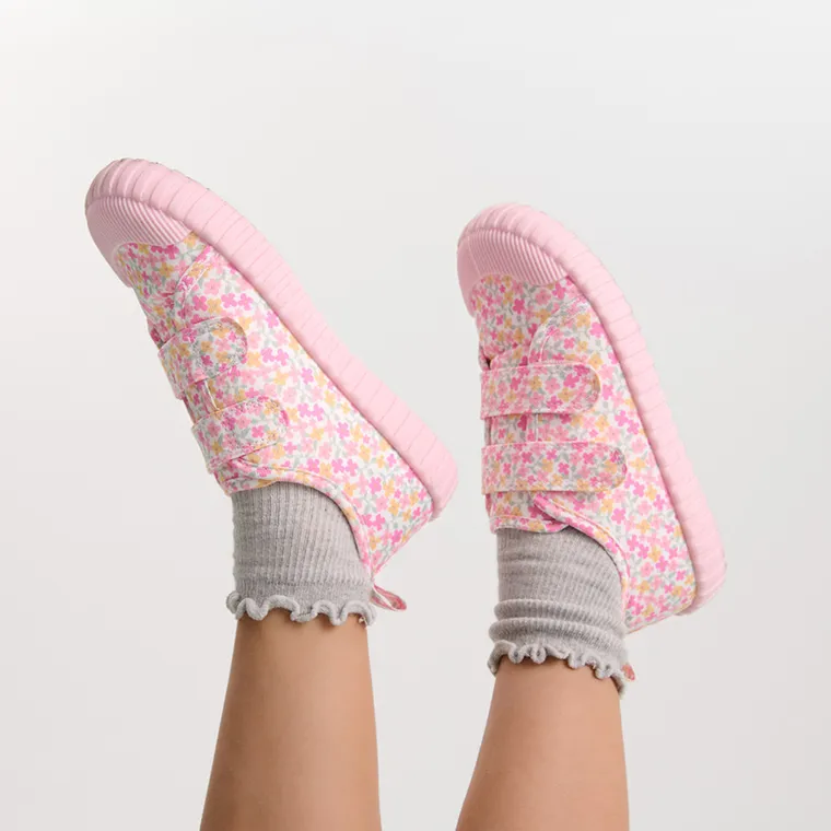 Cool Club, Tenisi pentru fete, roz, talpa Barefoot