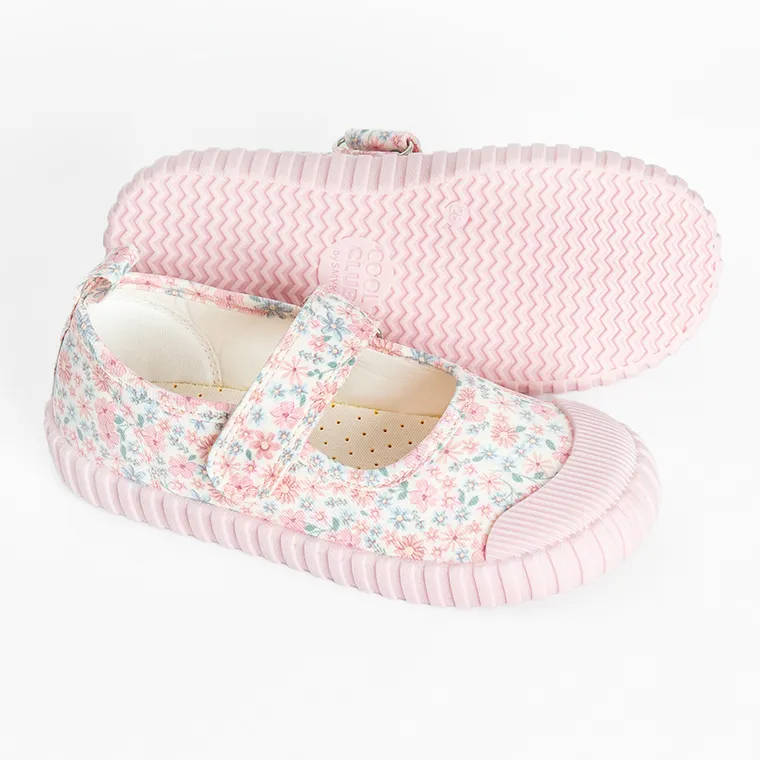 Cool Club, Tenisi pentru fete, roz, talpa Barefoot