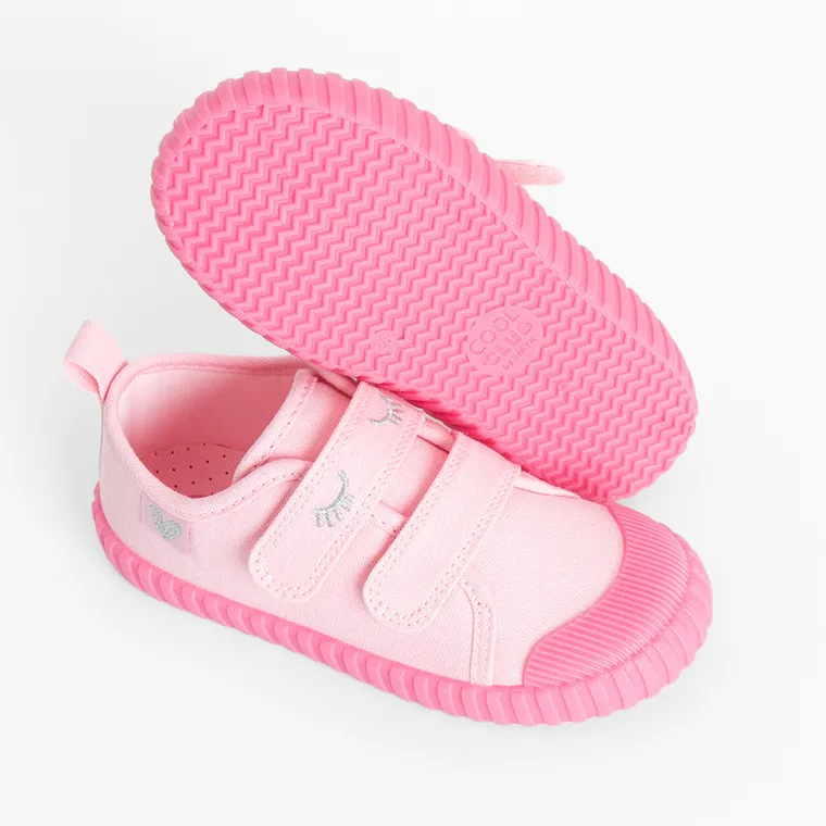 Cool Club, Tenisi pentru fete, roz, talpa Barefoot