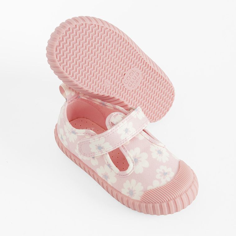 Cool Club, Tenisi pentru fete, roz, talpa Barefoot