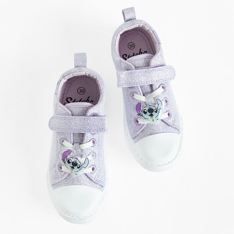 Cool Club, Tenisi pentru fete, violet, imprimeu Lilo si Stitch