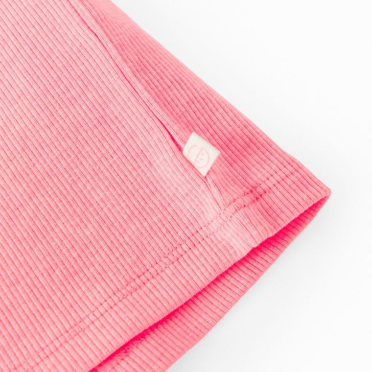 Cool Club, Top pentru fete, din tricot striat, roz