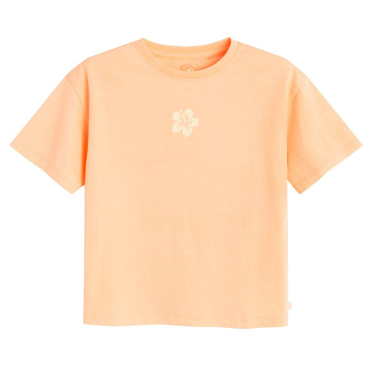 Cool Club, Tricou lejer pentru fete, portocaliu
