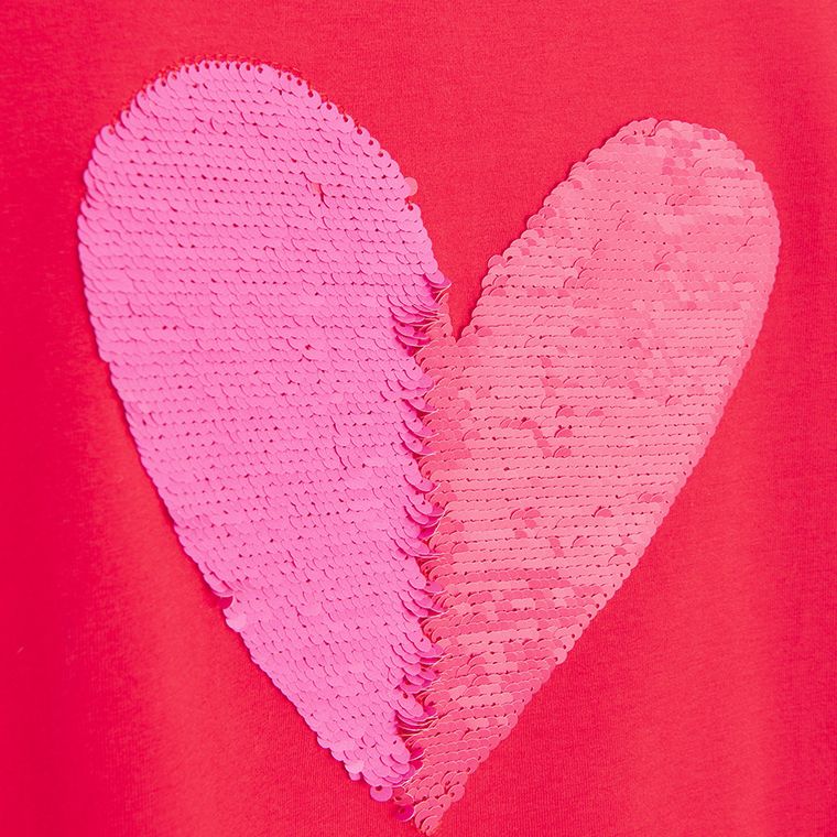 Cool Club, Tricou lejer pentru fete, rosu