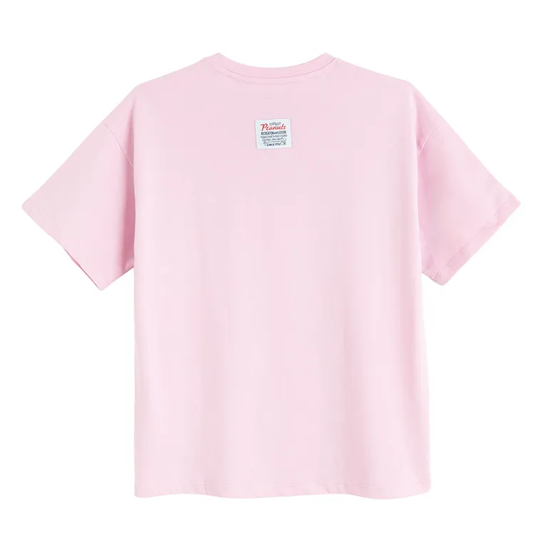 Cool Club, Tricou lejer pentru fete, roz, Peanuts