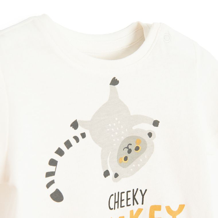 Cool Club, Tricou pentru baieti, alb