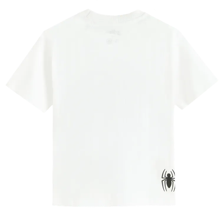 Cool Club, Tricou pentru baieti, alb, imprimeu Spider-Man