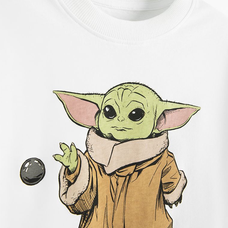 Cool Club, Tricou pentru baieti, alb, imprimeu Star Wars