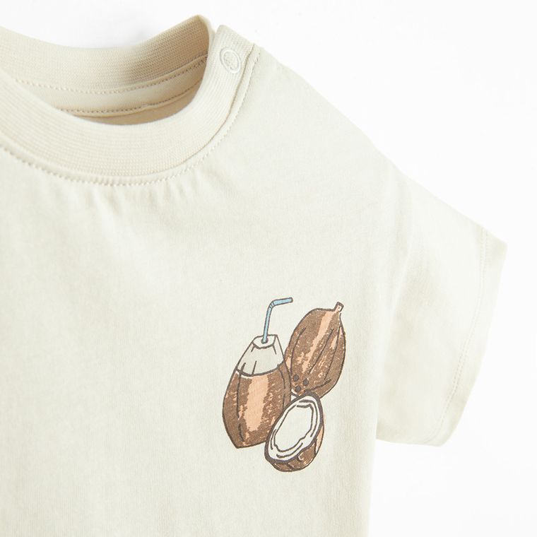 Cool Club, Tricou pentru baieti, bej