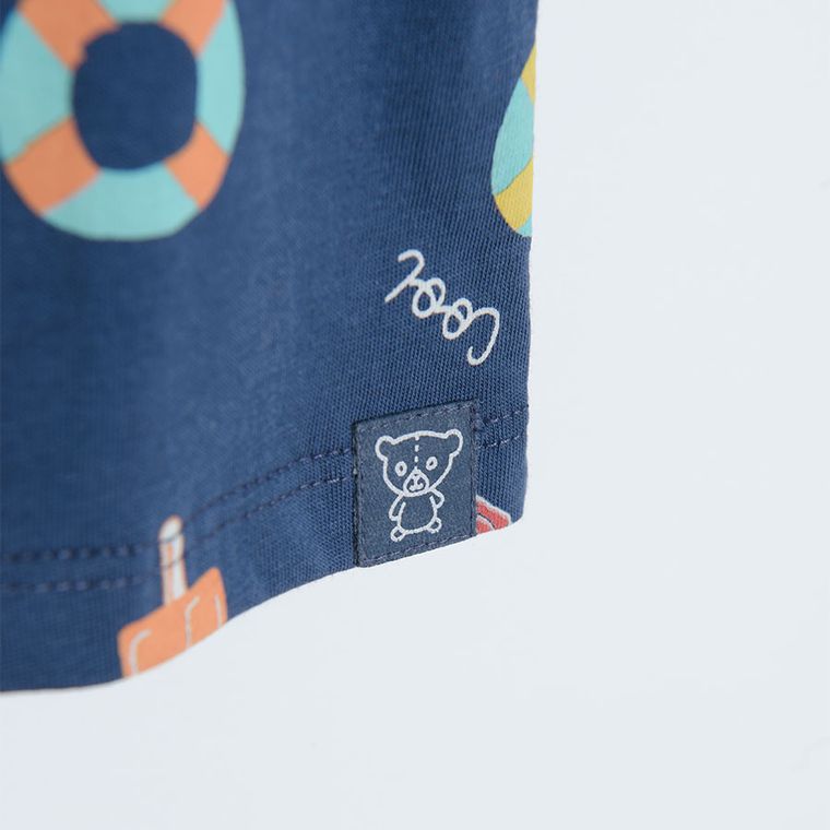Cool Club, Tricou pentru baieti, bleumarin